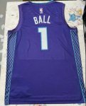 Maillot de Basket #1 Ball Hornets 22-23 Violet Imprimé